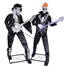 Halloween punkrockové duo kostlivců, 185 cm