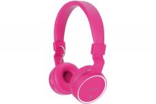 AV:link PBH-10 bezdrátová Bluetooth SD sluchátka, růžová AV:link PBH-10 bezdrátová Bluetooth SD sluchátka, růžová