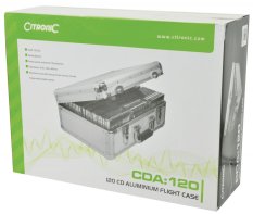 Citronic CDA-120 Hliníkový přepravní kufr na CD Citronic CDA-120 Hliníkový přepravní kufr na CD