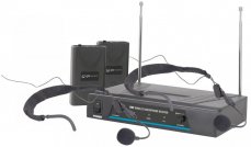 QTX VN2, 2-kanálový bezdrátový mikrofonní set 173,8 MHz / 174,8 MHz