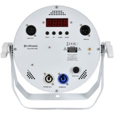 Citronic MagicPAR-80W, LED PAR 12x 12W RGBWA/UV, bílý
