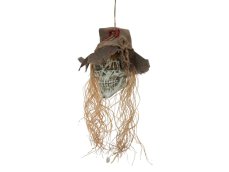 Halloweenská lebka strašáka, 70 cm Halloweenská lebka strašáka, 70 cm