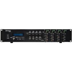Adastra A8300, mixážní 4-zónový zesilovač 8x 300W, BT/MP3/FM/USB