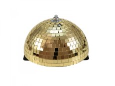 EUROLITE Motorizovaná disko polokoule, průměr 20 cm, zlatá