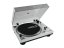 Omnitronic BD-1380 USB, gramofon s řemínkovým pohonem, stříbrný