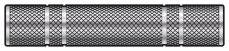 QTX spojka Jack 6,3 mm stereo zásuvka/Jack 6,3 mm stereo zásuvka, kovová