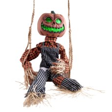 Halloween strašák dýně, 90 cm Halloween strašák dýně, 90 cm