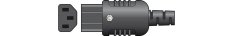 Mercury Heavy Duty IEC konektor C13
