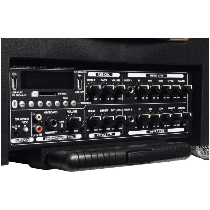 QTX DELTA-200, mobilní 12" zvukový systém, 200W
