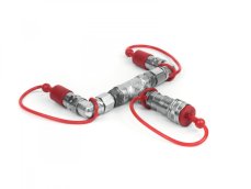 TCM FX CO2 rozbočovač jednoho přívodu CO2 pro chrliče konfet TCM FX CO2 rozbočovač jednoho přívodu CO2 pro chrliče konfet