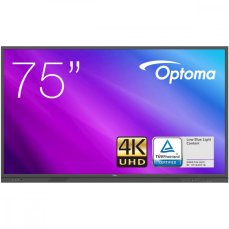 Optoma 3751RK, dotykový displej 4K 75"