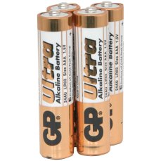 GP Ultra AAA baterie, 1.5V alkalické, 4ks