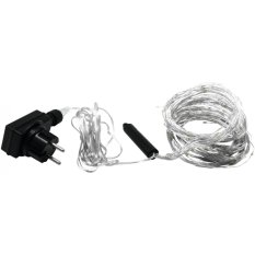 Eurolite 360 LED Cascade, světelný řetěz, teplá červená, 3 m