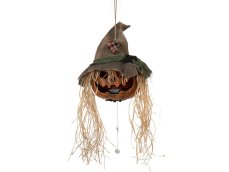 Halloweenská dýňová hlava, 70 cm Halloweenská dýňová hlava, 70 cm