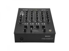 Omnitronic PM-422P, 4-kanálový mixážní pult s MP3/BT přehrávačem Omnitronic PM-422P, 4-kanálový mixážní pult s MP3/BT přehrávačem