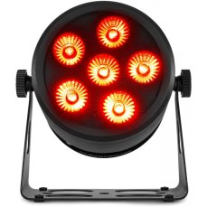 BeamZ Professional BBP66 LED reflektor na baterie, 6x 6W QCL - použito (SK150594)