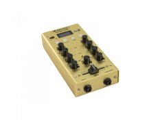 Omnitronic GNOME-202P, 2-kanálový, USB, MP3, Bluetooth, zlatý