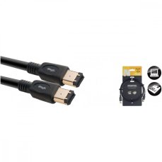 Stagg NCC1,5FW6, počítačový kabel FireWire 1,5m