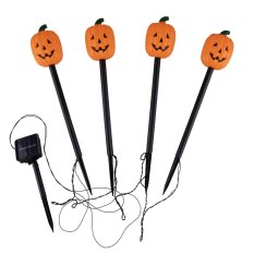 Světla ve tvaru dýně, 4 LED