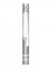 Párty konfety vystřelovací XL 60 cm, bílé Párty konfety vystřelovací XL 60 cm, bílé