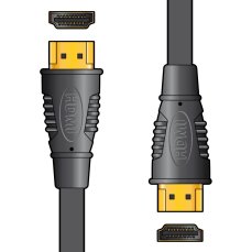 AV:link kabel HDMI HQ high speed 4K Ethernet, pozlacené konektory, 1.0m