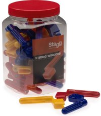 Stagg GSW-40, barevné kličky k navíjení strun (40ks)