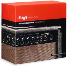 Stagg 40 AA R, kombo pro elektroakustickou kytaru, 40W