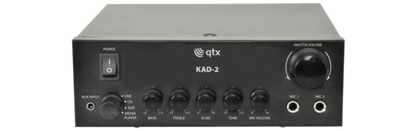 QTX KAD-2 digitální stereo zesilovač, 2x40W