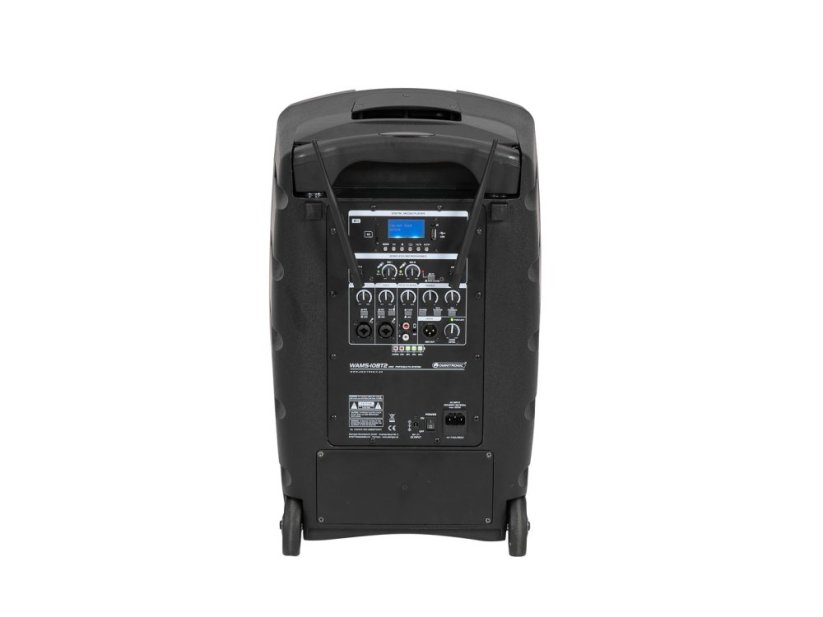 Omnitronic WAMS-10BT2 MK2, mobilní 10" zvukový systém MP3/SD/USB/BT/2x UHF, 80W