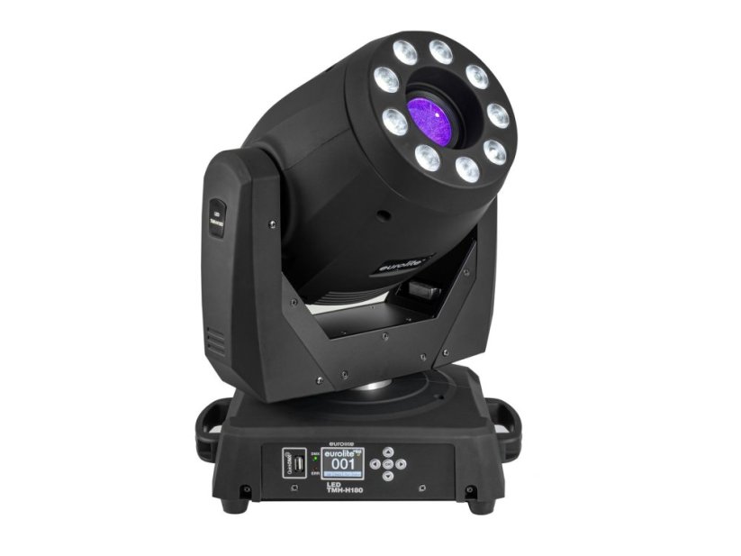 EUROLITE LED TMH-H180 Hybridní pohyblivá hlava Spot/Wash COB