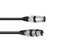 OMNITRONIC XLR Kabel 3-pin 3m bk OMNITRONIC XLR Kabel 3-pin 3m bk