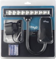 Stagg MUS-LED 10, LED lampička Stagg MUS-LED 10, LED lampička