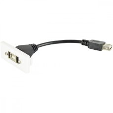 AV:Link modul nástěnného rámečku, USB2.0 (typ B) AV:Link modul nástěnného rámečku, USB2.0 (typ B)