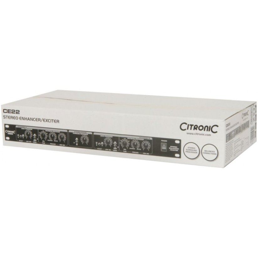 Citronic CE22 stereo enhancer/exciter - rozbaleno (SA170938)