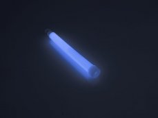 Svítící tyčinka 15 cm, sada 12 ks, modrá