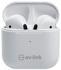 AV:link Ear Shots SE, bluetooth sluchátka s nabíjecím pouzdrem