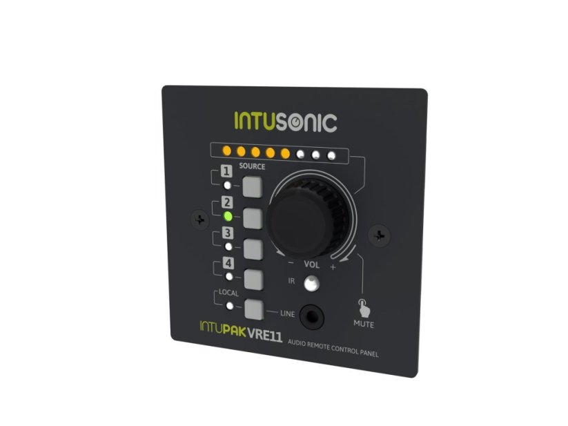 INTUSONIC INTUPAK VRE11, ovládací panel