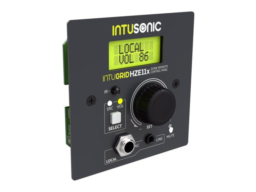 INTUSONIC HZE11 Zónový dálkový ovládací panel