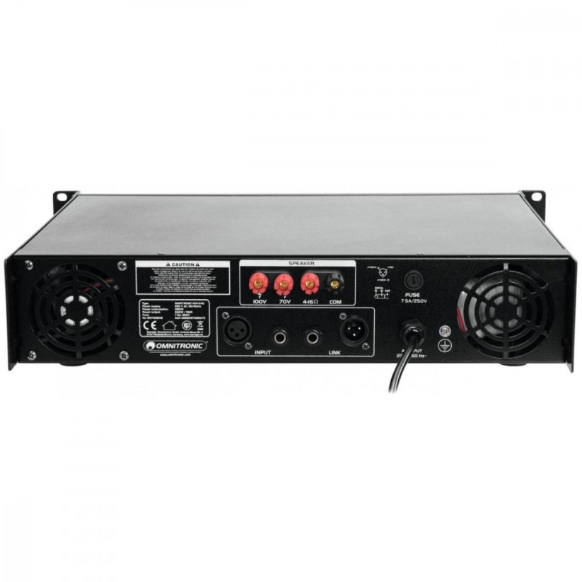 Omnitronic PAP-240, 100V zesilovač, 240W