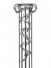 Kvetoucí girlanda, modrá, 180 cm