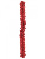 Vánoční girlanda, červená, 270 cm