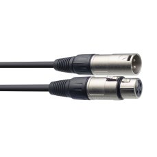 Stagg SMC030, mikrofonní kabel XLR/XLR, 30cm