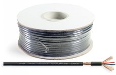 Stagg ROLL M60/2 BKH mikrofonní kabel, černý, 100 m cívka Stagg ROLL M60/2 BKH mikrofonní kabel, černý, 100 m cívka