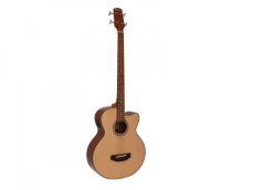 Dimavery AB-450, elektroakustická baskytara, přírodní