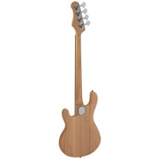 Dimavery MM-501, elektrická baskytara bezpražcová, přírodní