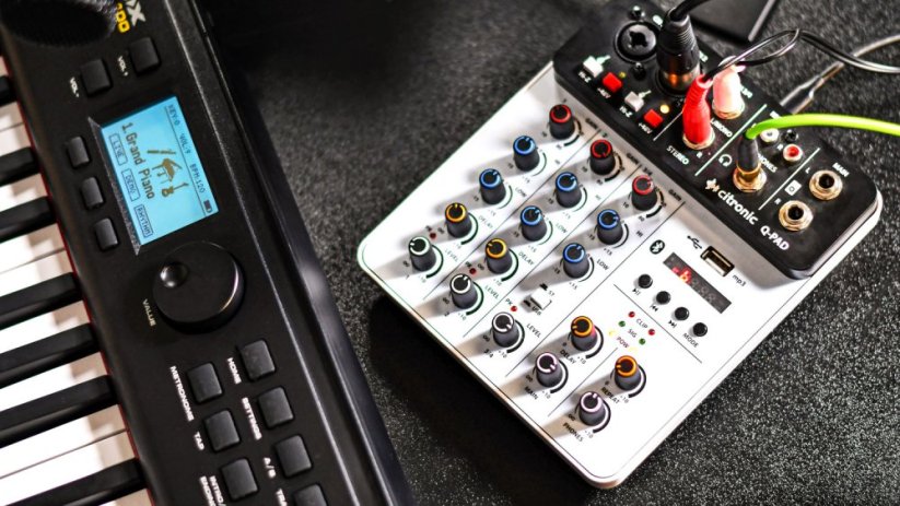 Citronic Q-PAD, Mini mixážní pult s USB/BT
