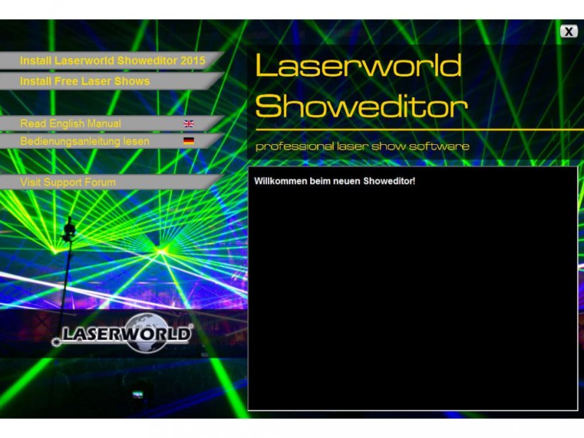 Laserworld Showeditor Set - Lasershow Software ILDA
