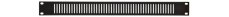 Adastra zaslepovací panel do racku s ventilací, 19", 1U