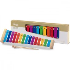 Stagg META-K15 RB, metalofon, 15 barevných kamenů Stagg META-K15 RB, metalofon, 15 barevných kamenů