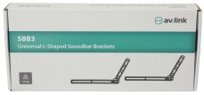 AV:link SBB3 univerzální držáky pro soundbar AV:link SBB3 univerzální držáky pro soundbar
